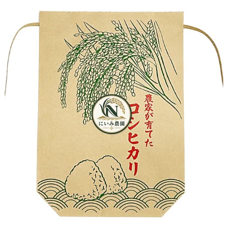 栃木県産コシヒカリ 白米 10kg（令和8年産）の米袋