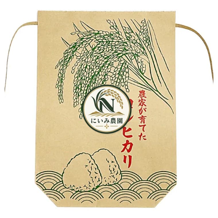 栃木県産コシヒカリ 白米 5kg（令和8年産）の米袋