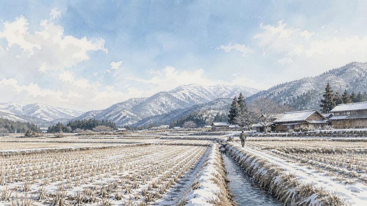 田んぼを休ませるのようす